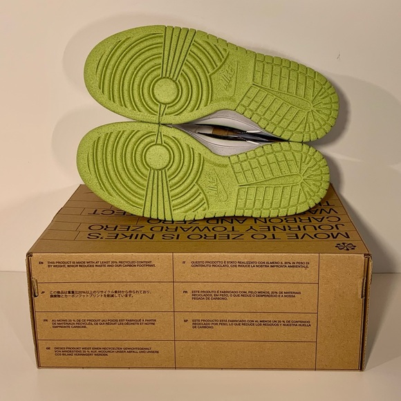 [BRAND NEW] NIKE DUNK LOW 3D SWOOSH GREY GRADE SCHOOL SHOES SIZE 5.5Y SNEAKERS - Picture 12 of 12